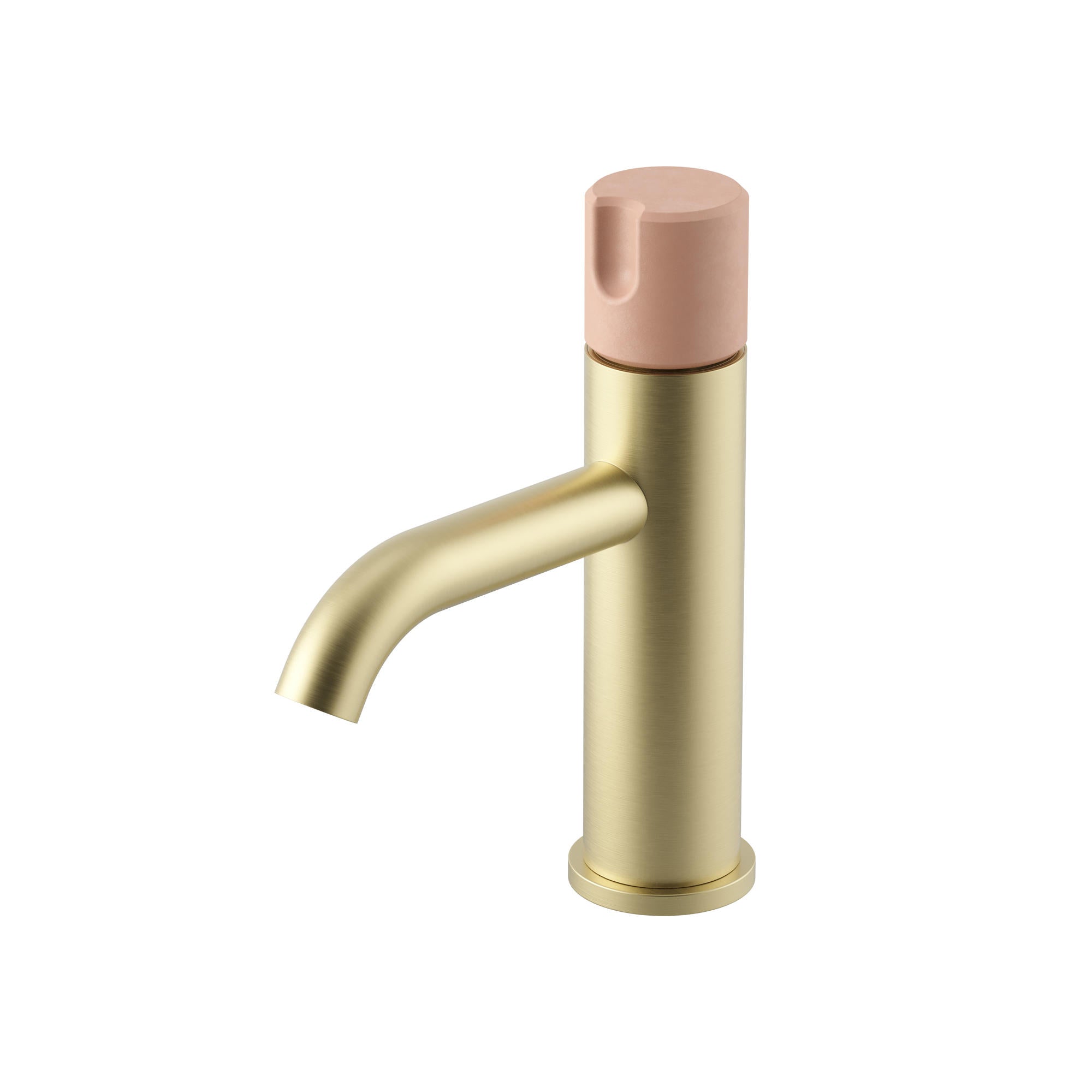 Meir X Nood Co. Alchemy Series Progressive Basin Mixer - Tiger Bronze x Blush Pink β image 1