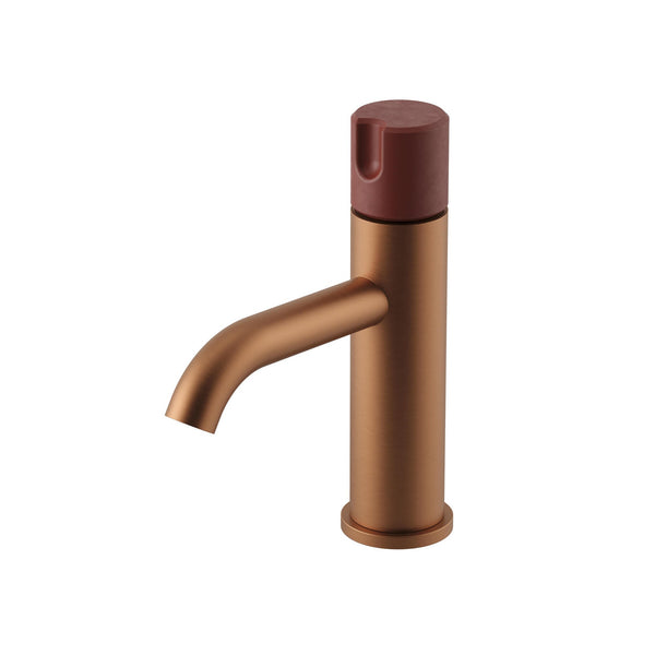 Meir X Nood Co. Alchemy Series Progressive Basin Mixer - X Clay - Brushed Bronze (Lustre Bronze)