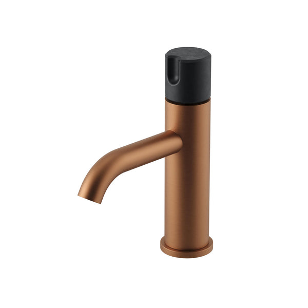 Meir X Nood Co. Alchemy Series Progressive Basin Mixer - X Storm - Brushed Bronze (Lustre Bronze)