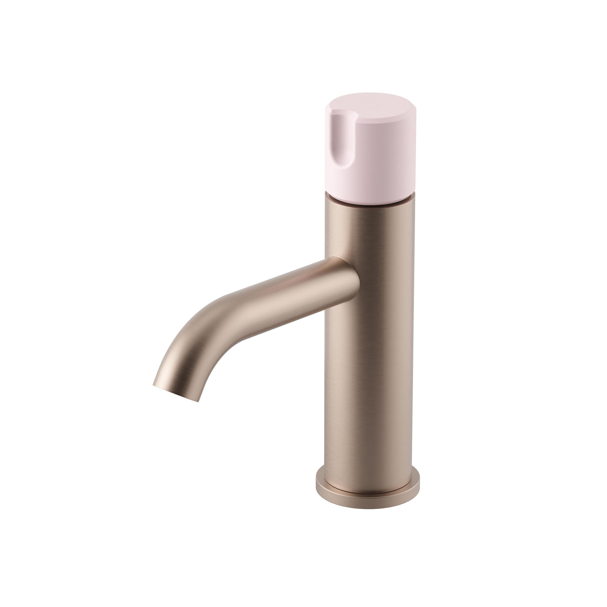 Meir X Nood Co. Alchemy Series Progressive Basin Mixer - Champagne x Lilly Pilly — image 1