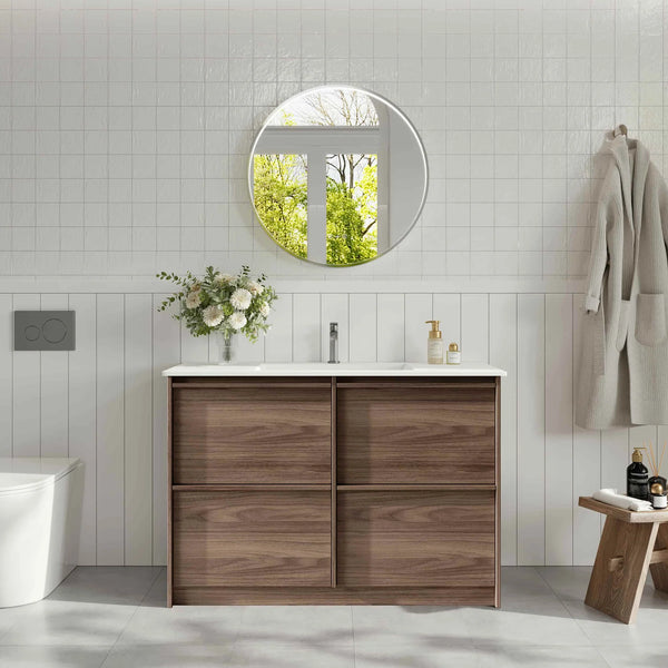 Bella 1200mm Freestanding Cabinet Notaio Walnut