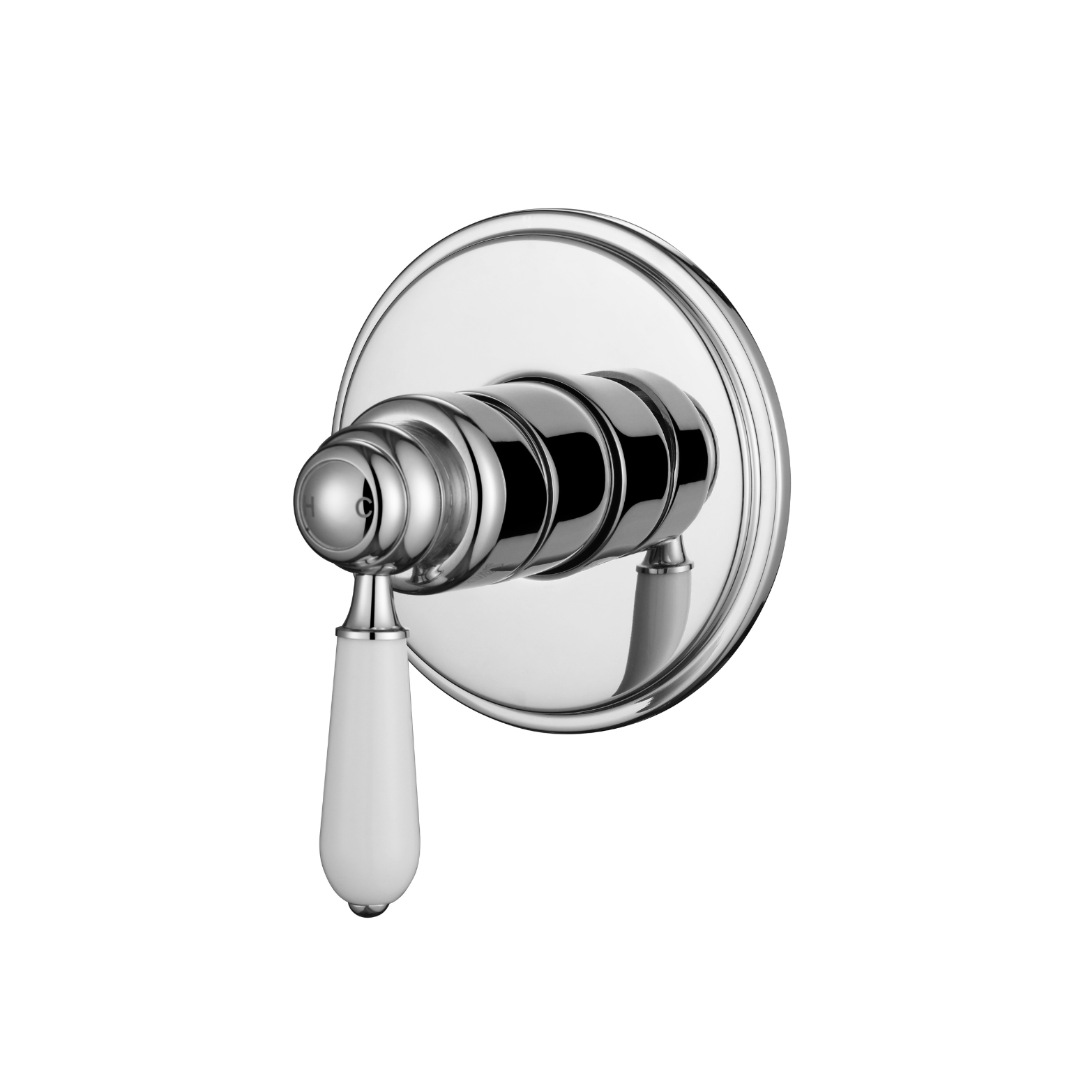 Modern National Bordeaux Shower Mixer Chrome