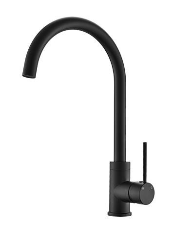 Modern National Grace Kitchen Mixer - Matte Black — A-GRA004-1BK