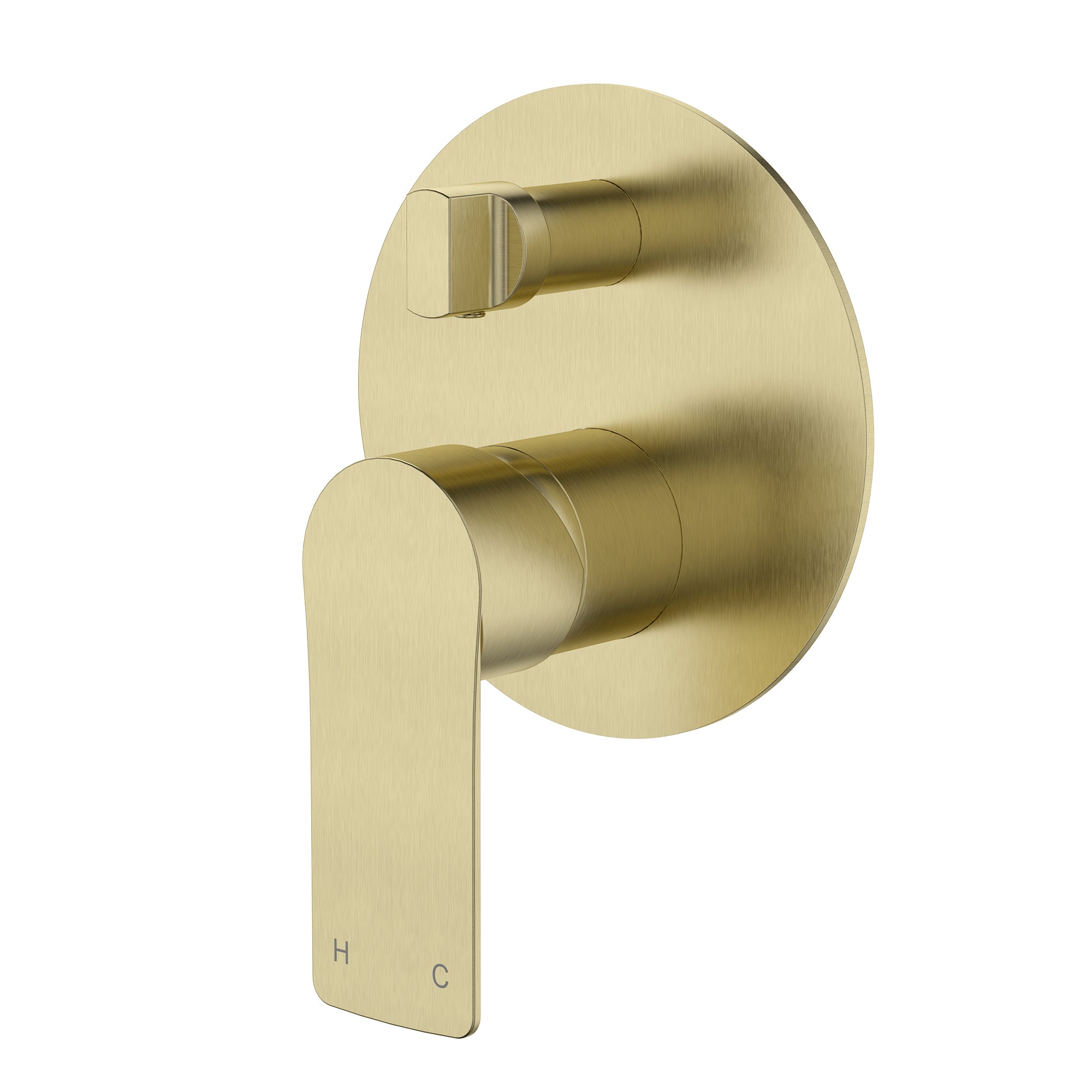 Modern National Kiama Shower Diverter Mixer - Brushed Gold (Brushed Bronze) — A-KIA009BM
