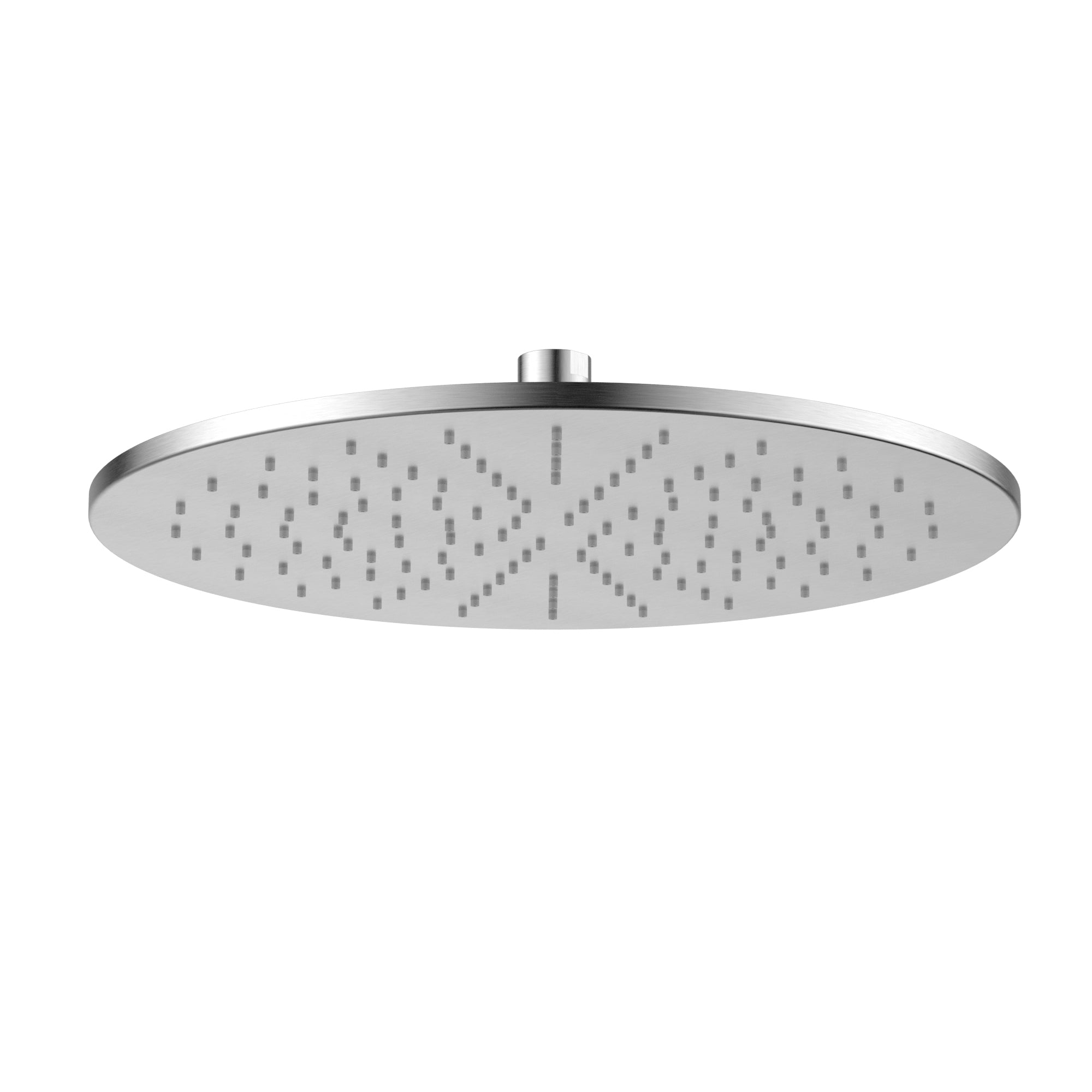 Modern National 300mm Brass Round Shower Head - Brushed Chrome — BAR300BC