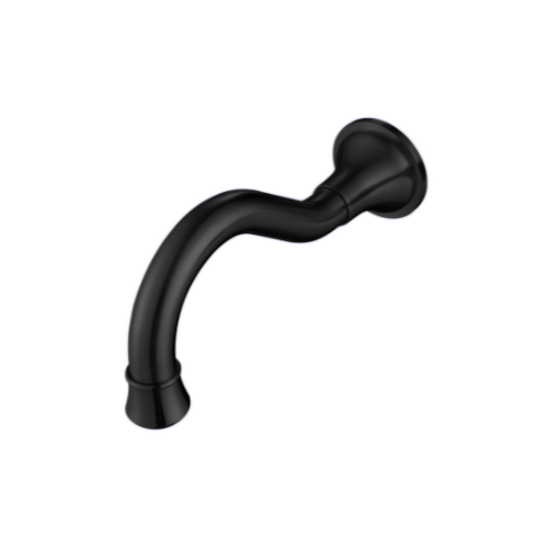 Modern National Bordeaux Bath Spout - Matte Black — BOR010BK
