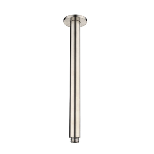Modern National Round Ceiling Shower Arm - Warm Brushed Nickel