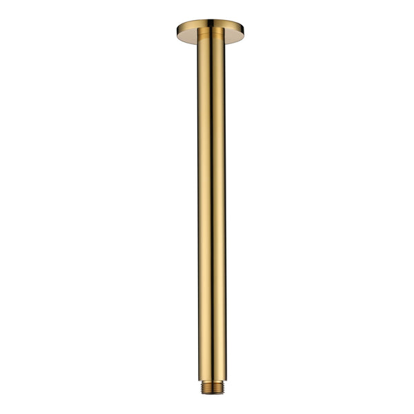 Modern National Round Ceiling Shower Arm - Polished Gold (Polished Brass)