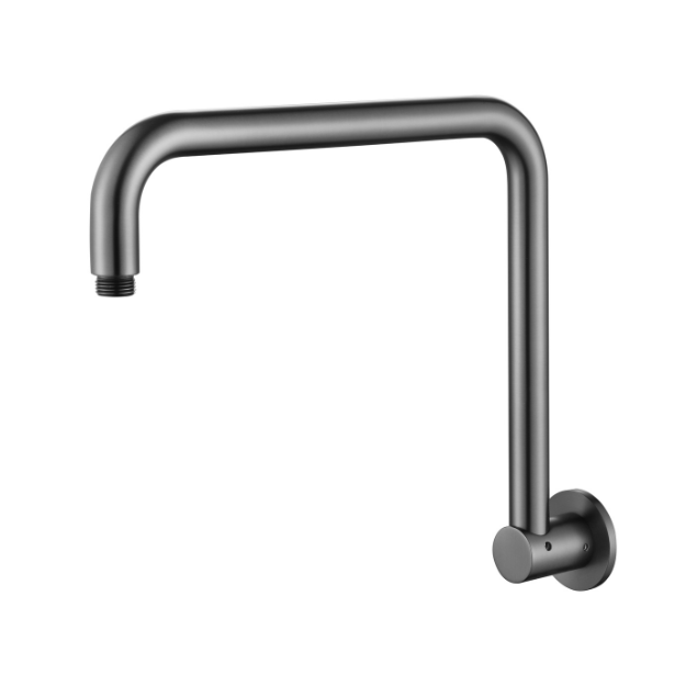 Modern National Round Tall Shower Arm - Gunmetal — HAR016GM