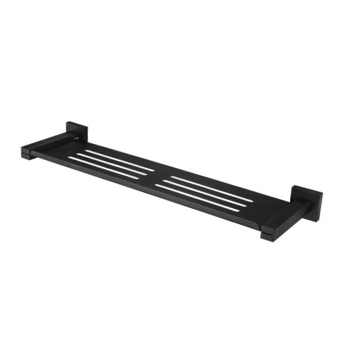 Modern National Lux Metal Shelf - Matte Black — LUX90-2BK