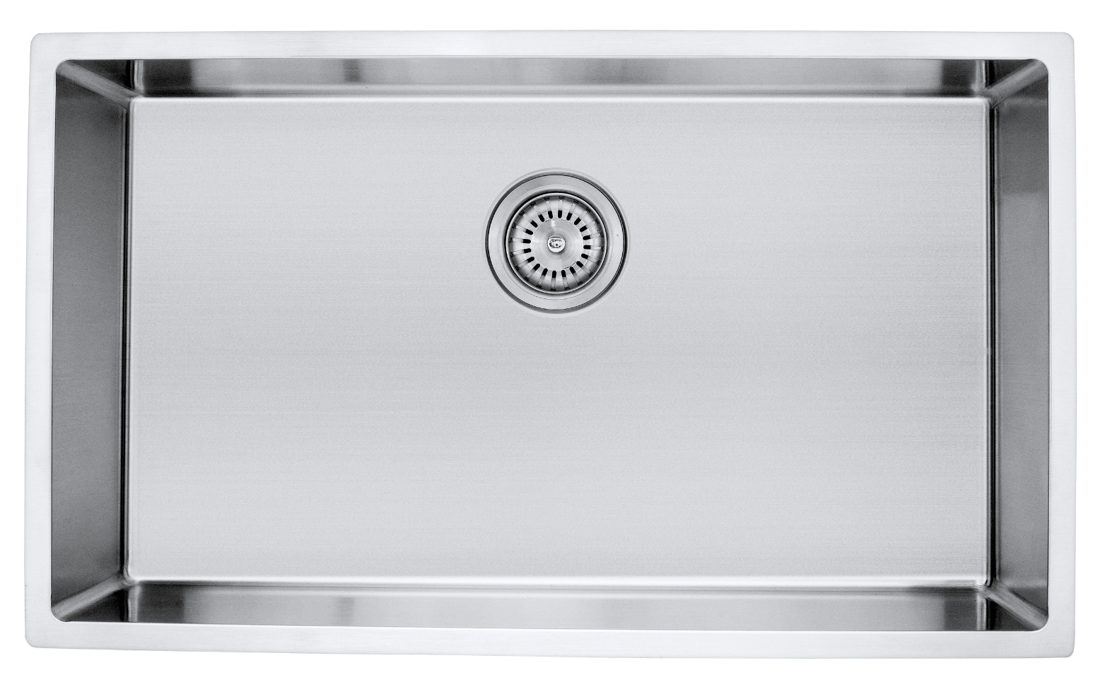 Modern National Single Bowl Stainless Steel Sink 66L - Stainless Steel — M-S212B