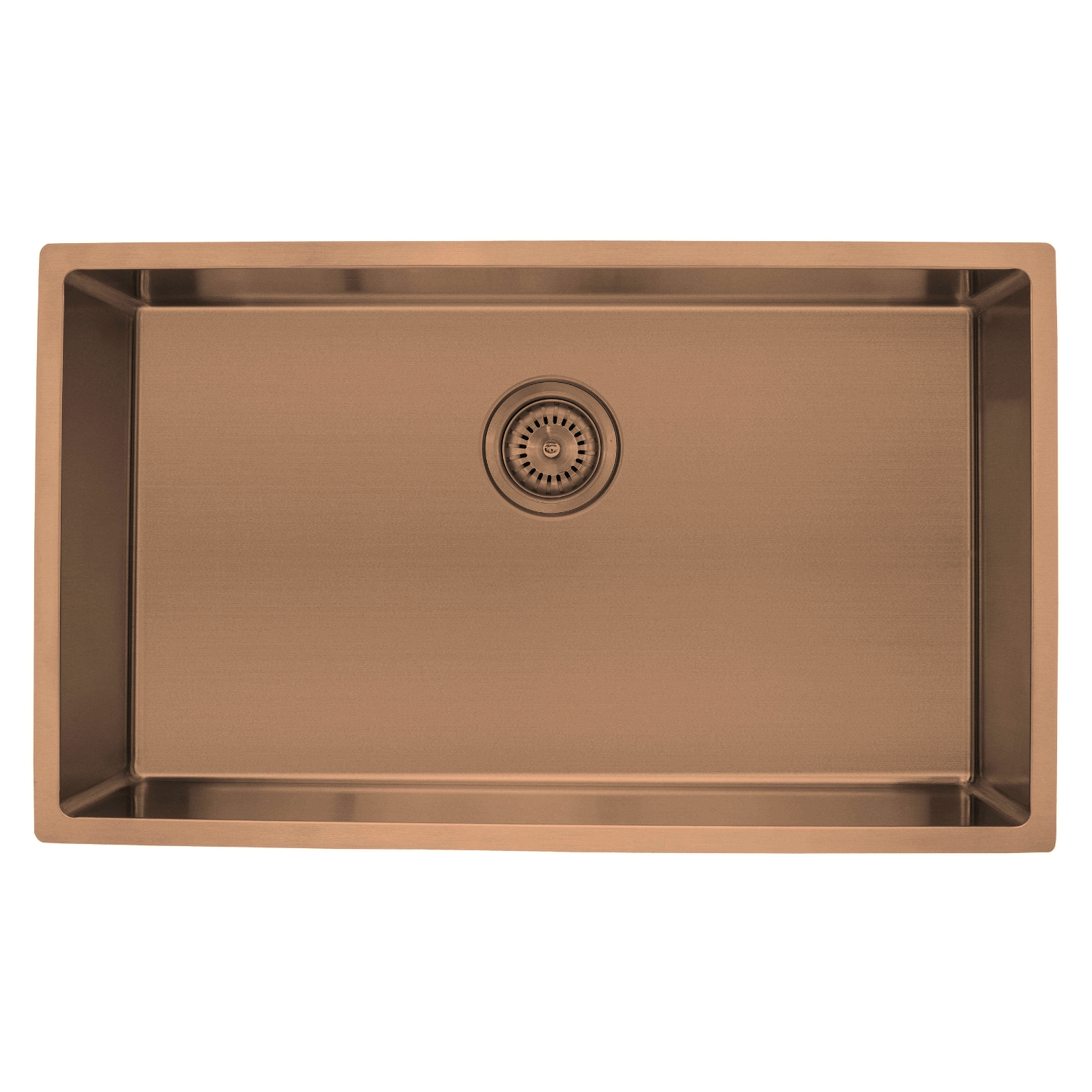 Modern National Coloured Single Bowl Sink 66L - Copper — M-S212CP