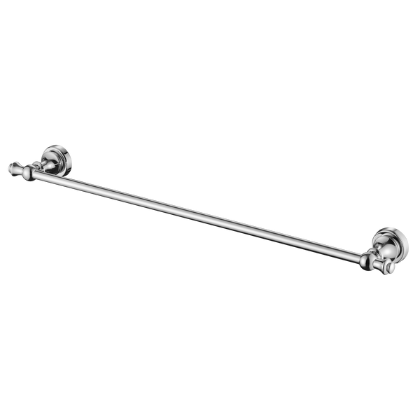 Modern National Medoc Single Towel Rail - Chrome