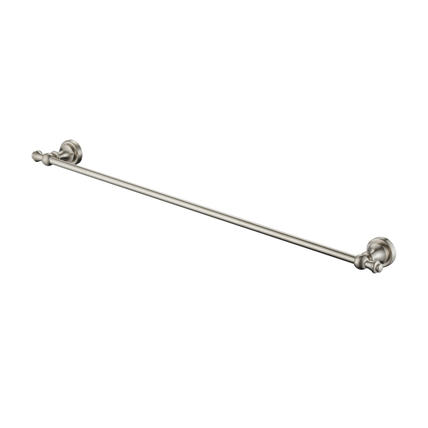 Modern National Medoc 750mm Single Towel Rail - Warm Brushed Nickel