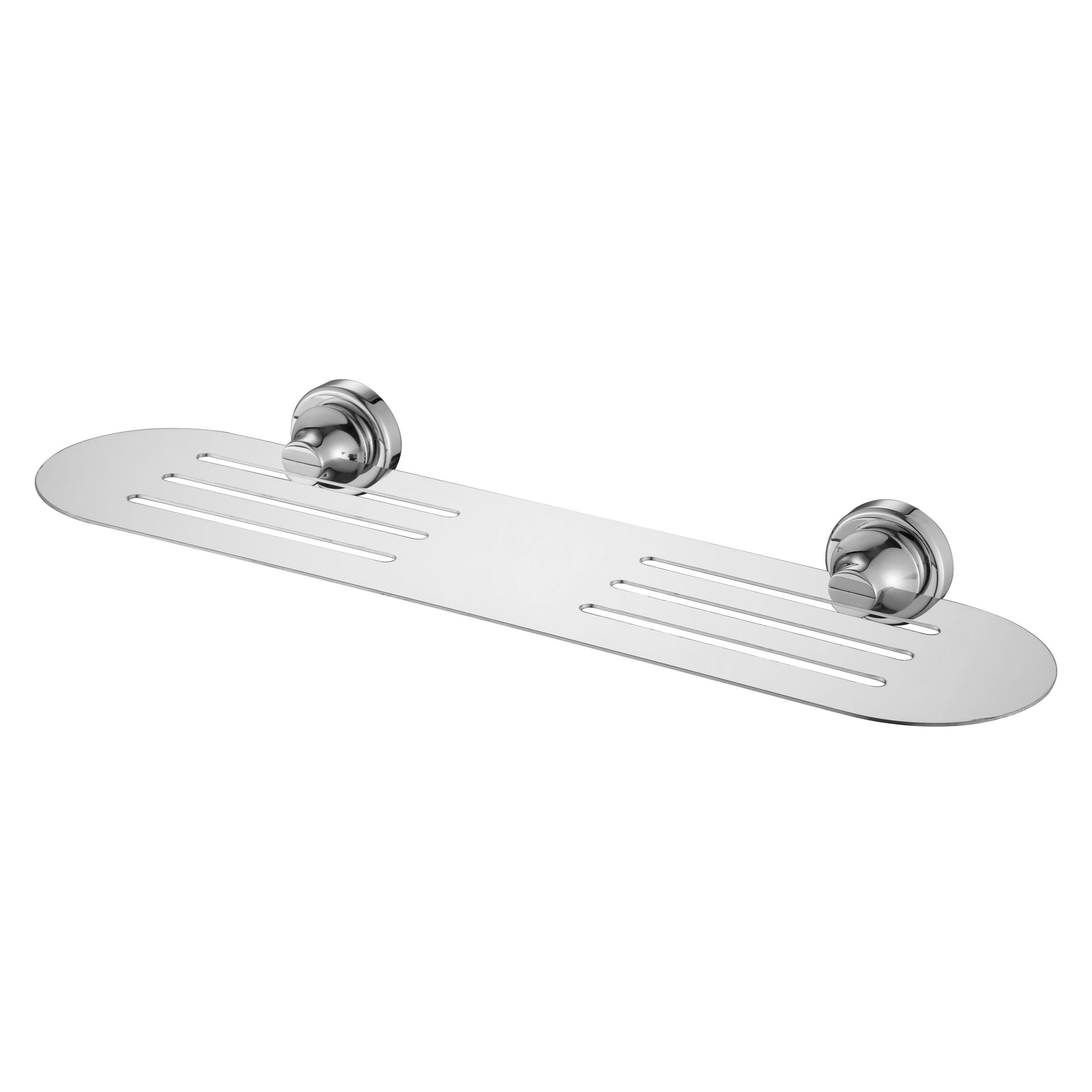Modern National Medoc Metal Shelf - Chrome — MED90-2