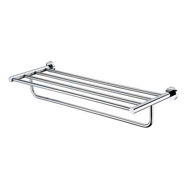 Modern National Mirage Bathroom Shelf - Chrome