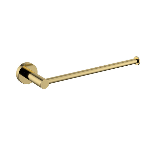 Modern National Mirage Towel Holder - Polished Gold (Polished Brass)