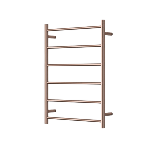 Modern National Mirage 6 Bar Heated Towel Rail - Dusk
