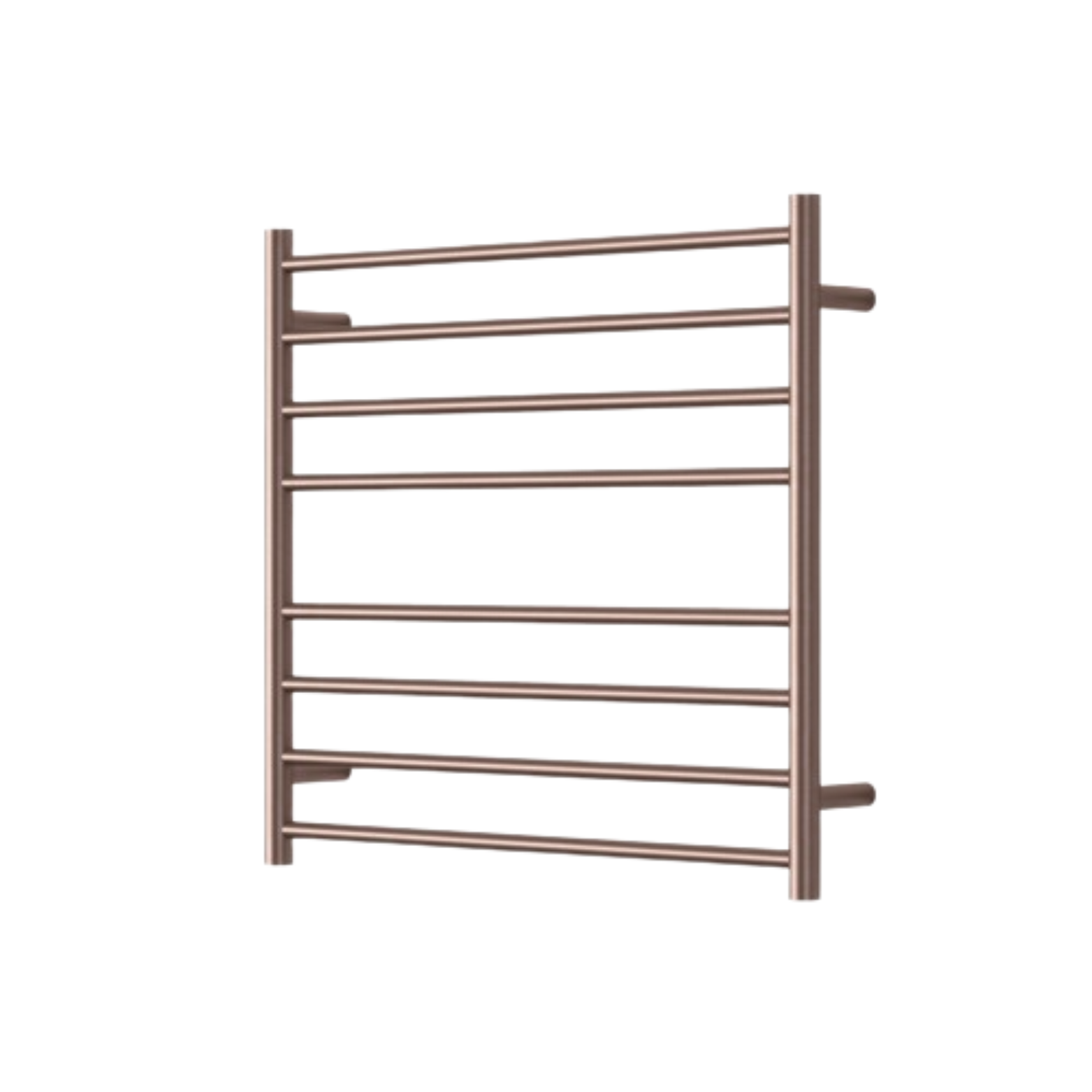 Modern National Mirage 8 Bar Wide Heated Towel Rail - Dusk — MIR7570-8DS