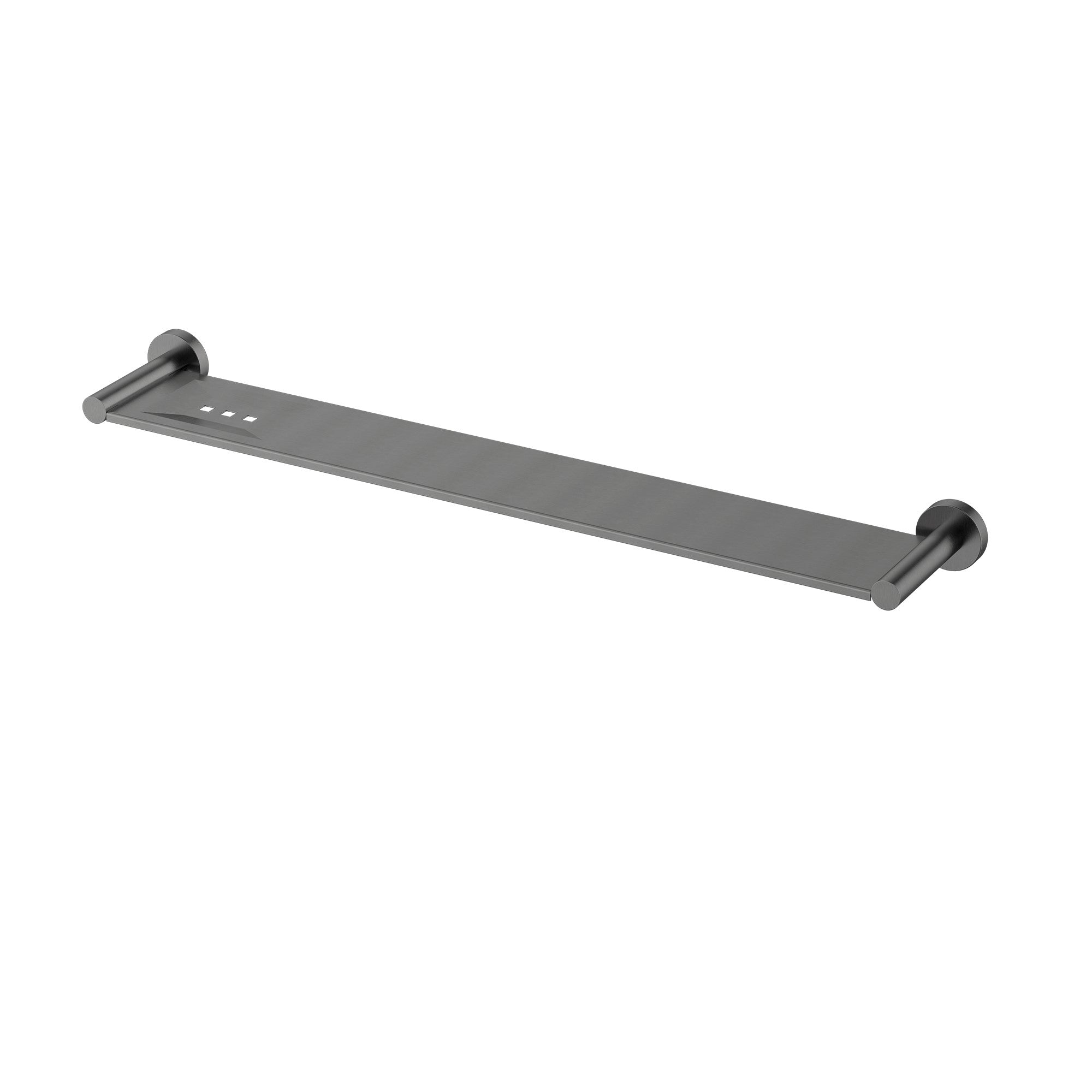 Modern National Mirage Metal Shelf - Gunmetal — MIR90-2GM