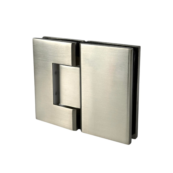 Modern National Shower Door Hinge 180 Degrees - Warm Brushed Nickel
