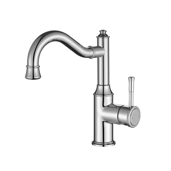 Modern National Montpellier High Rise Basin Mixer - Chrome
