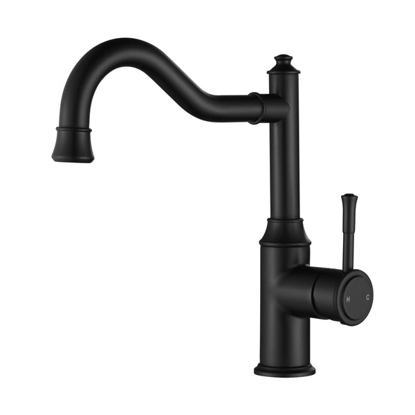 Modern National Montpellier Kitchen Mixer - Matte Black