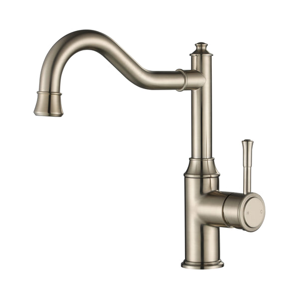 Modern National Montpellier Kitchen Mixer - Warm Brushed Nickel