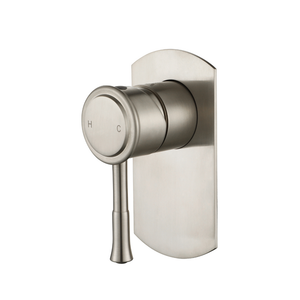 Modern National Montpellier Shower Mixer - Warm Brushed Nickel