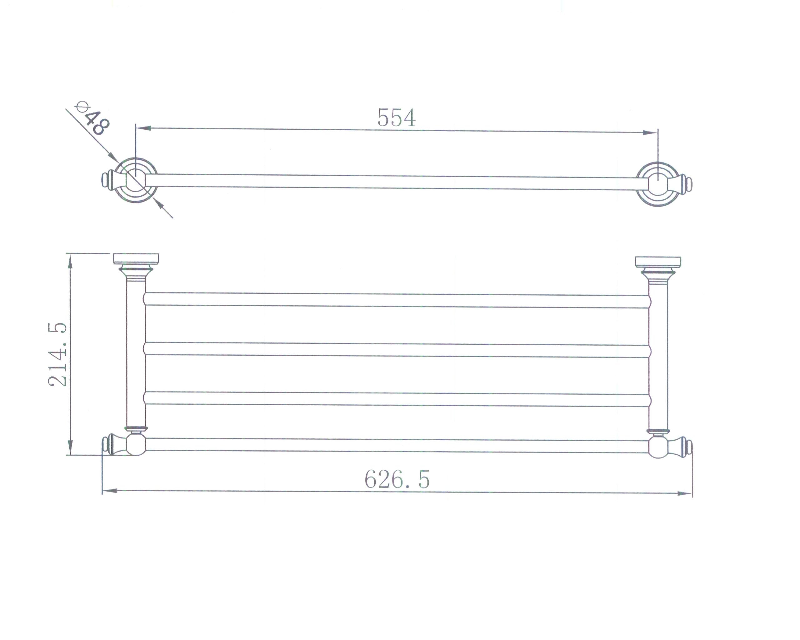 Modern National Medoc Bathroom Shelf — measurement drawing (MED215721-scaled-1.jpg)