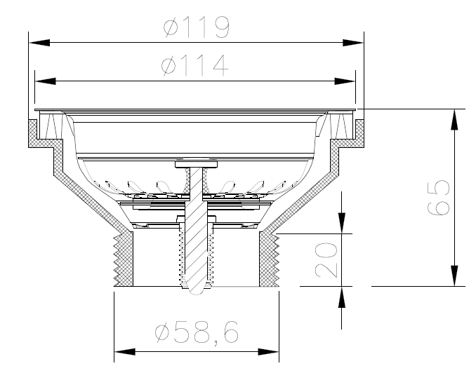 Modern National Sink Drainer — measurement drawing (Screenshot-2025-09-11-113215.png)