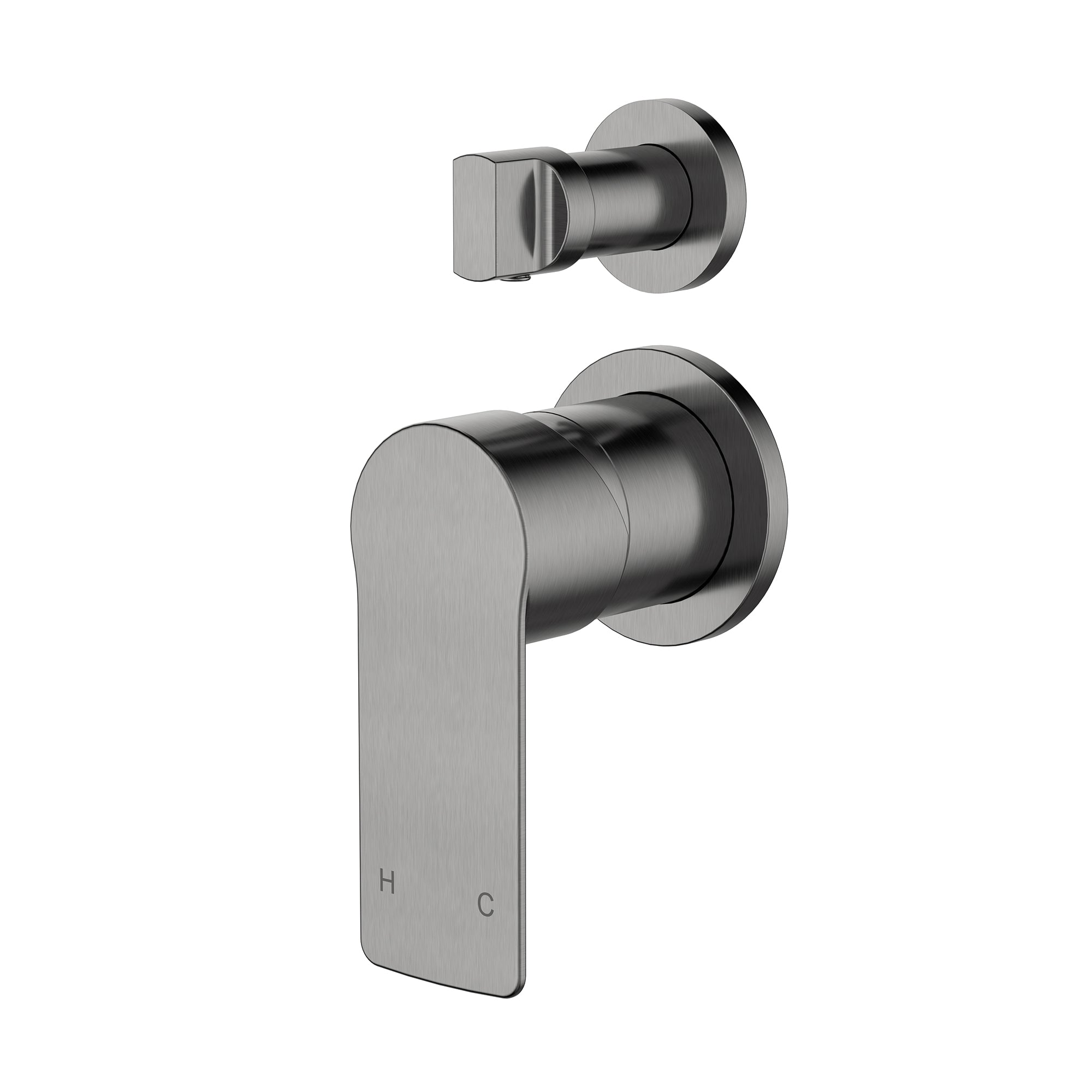 Modern National Nova Shower Diverter - Gunmetal — NVA009GM