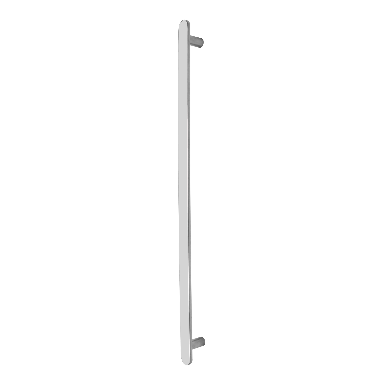 Modern National Nova Vertical Heated Towel Rail - Brushed Chrome — NVA100BC