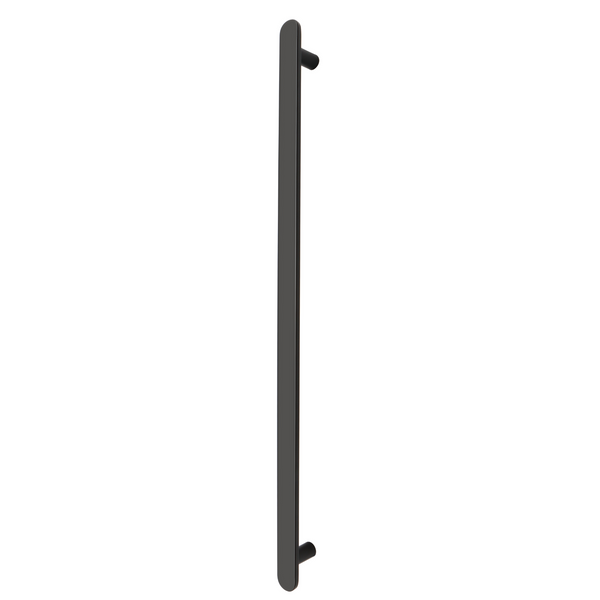 Modern National Nova Vertical Heated Towel Rail - Matte Black