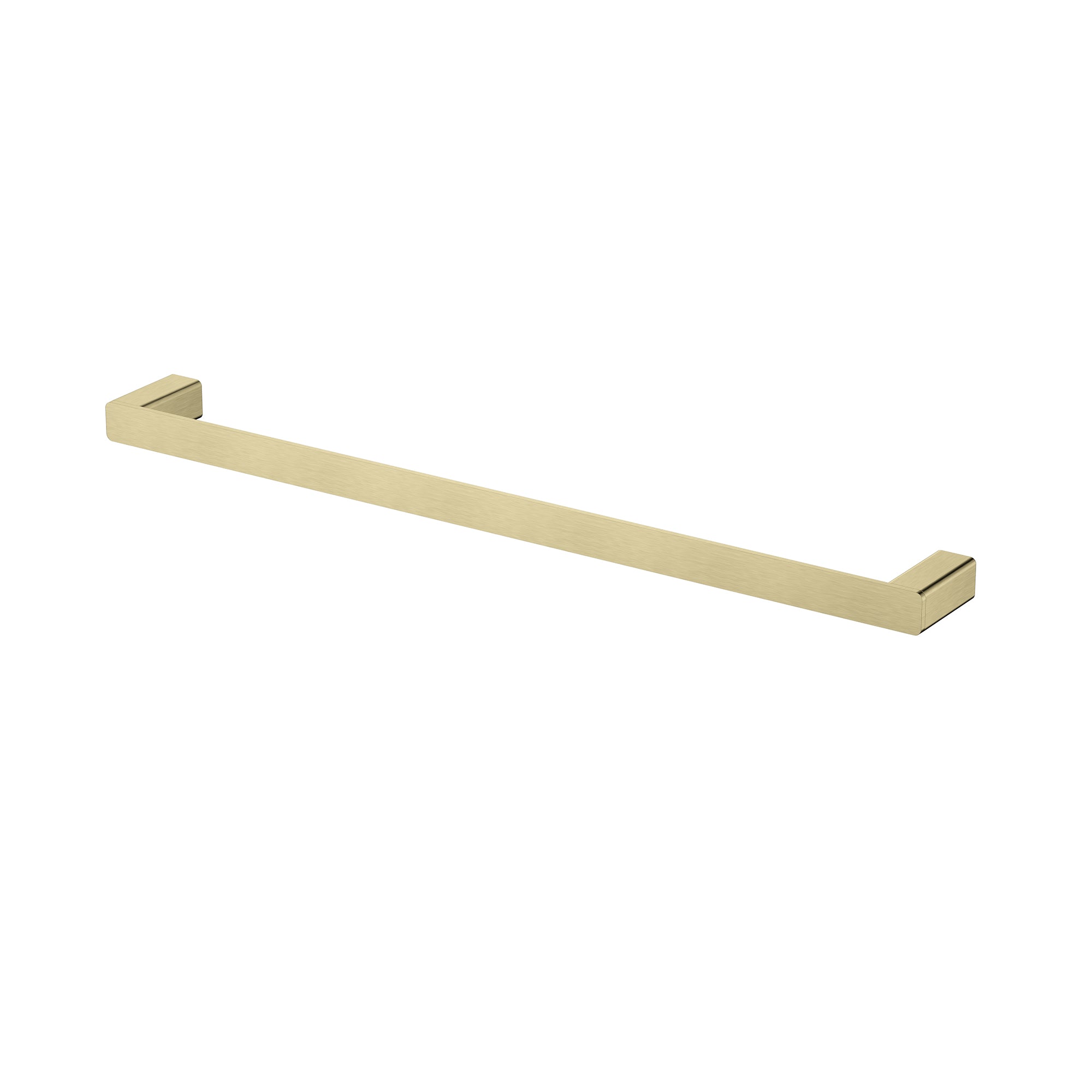 Modern National Nova 600mm Single Towel Rail - Brushed Gold (Brushed Bronze) — NVA24BM