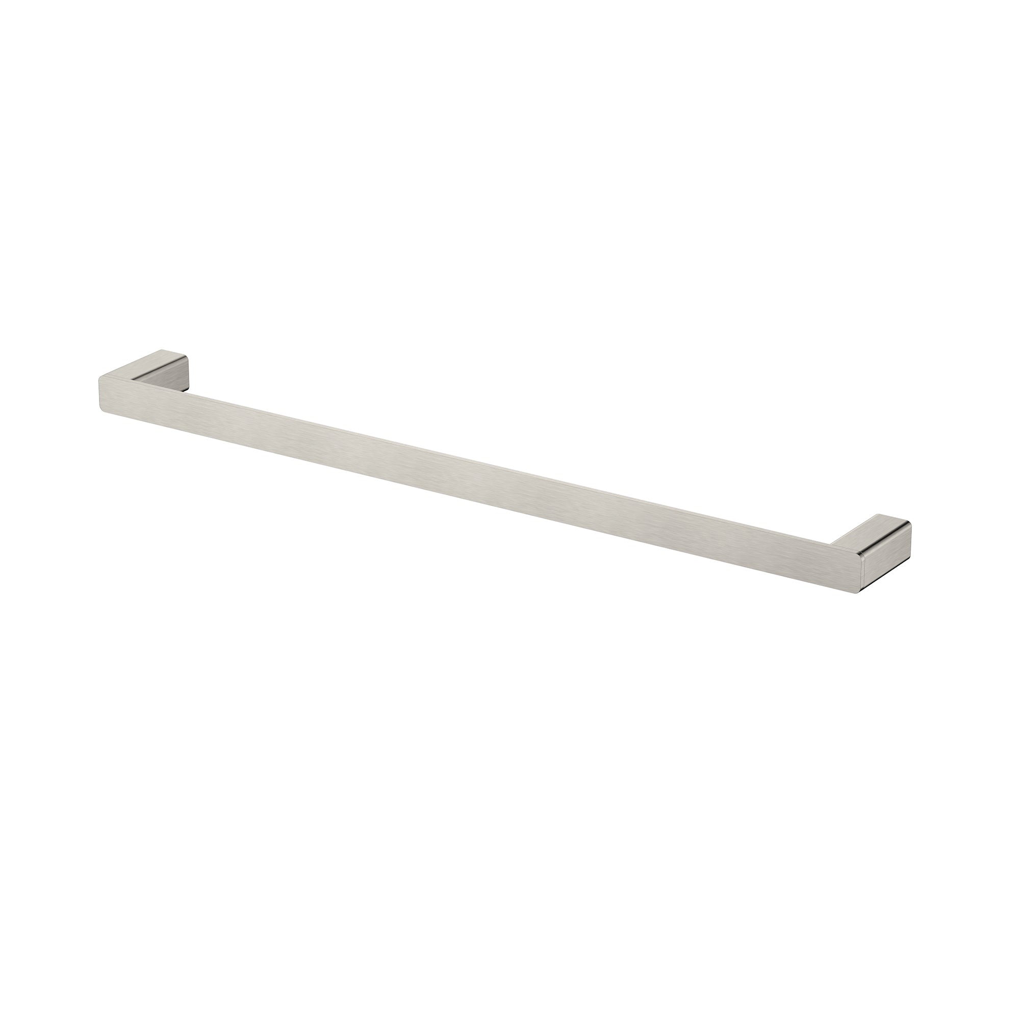Modern National Nova 600mm Single Towel Rail - Warm Brushed Nickel — NVA24BN