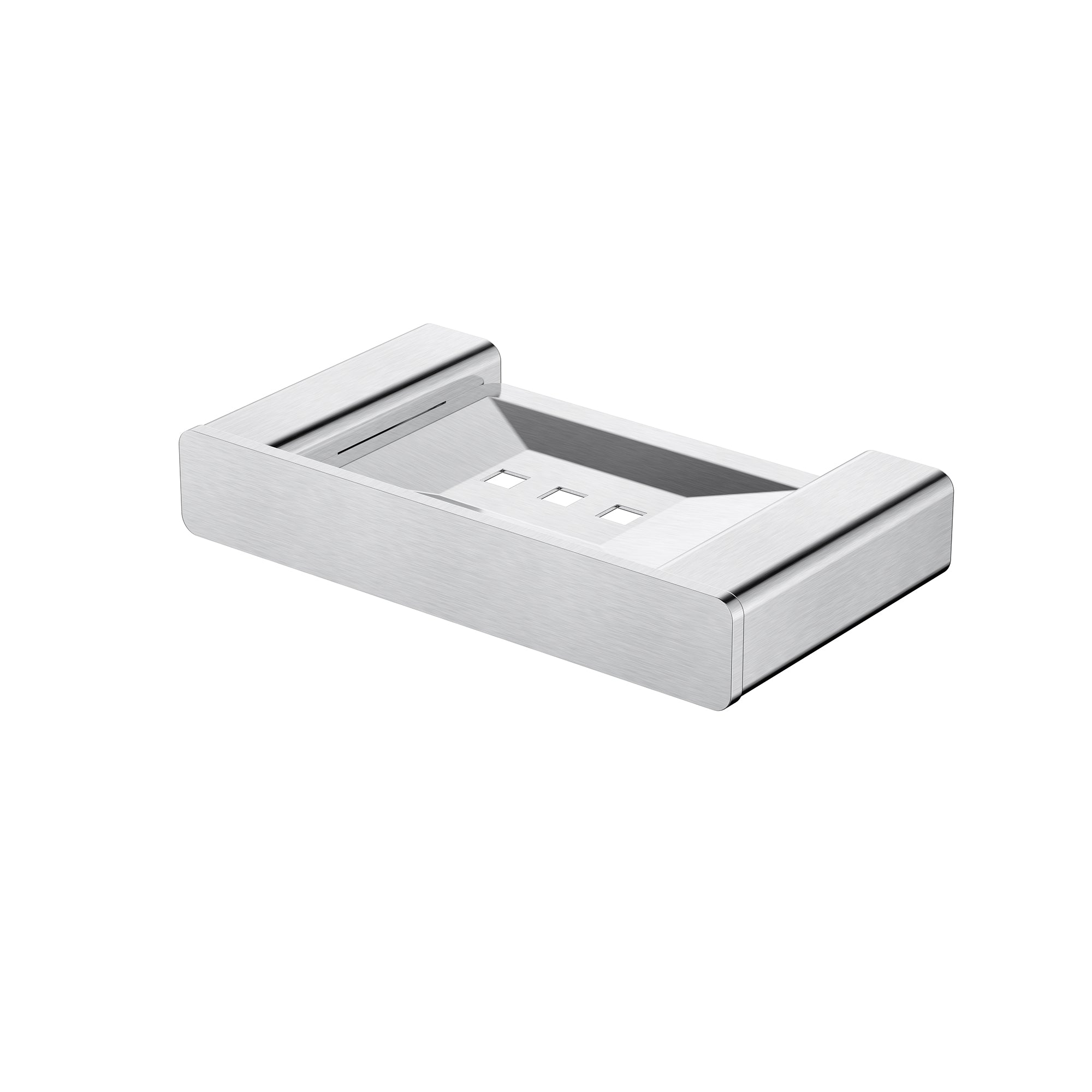 Modern National Nova Soap Dish - Brushed Chrome — NVA59BC