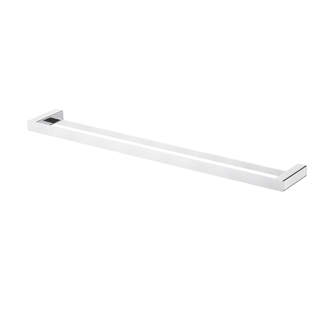Modern National Nova 750mm Double Towel Rail - Chrome — NVA72