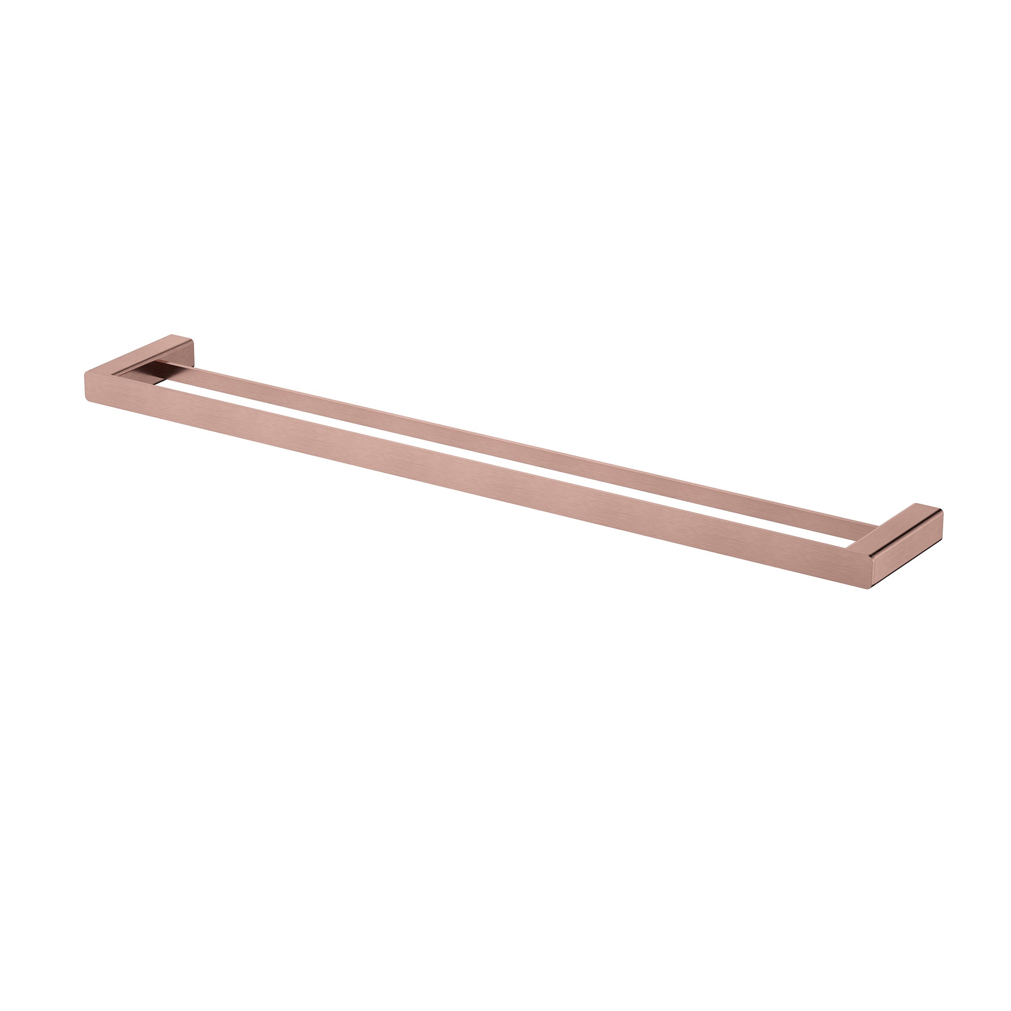 Modern National Nova 750mm Double Towel Rail - Champagne — NVA72CM