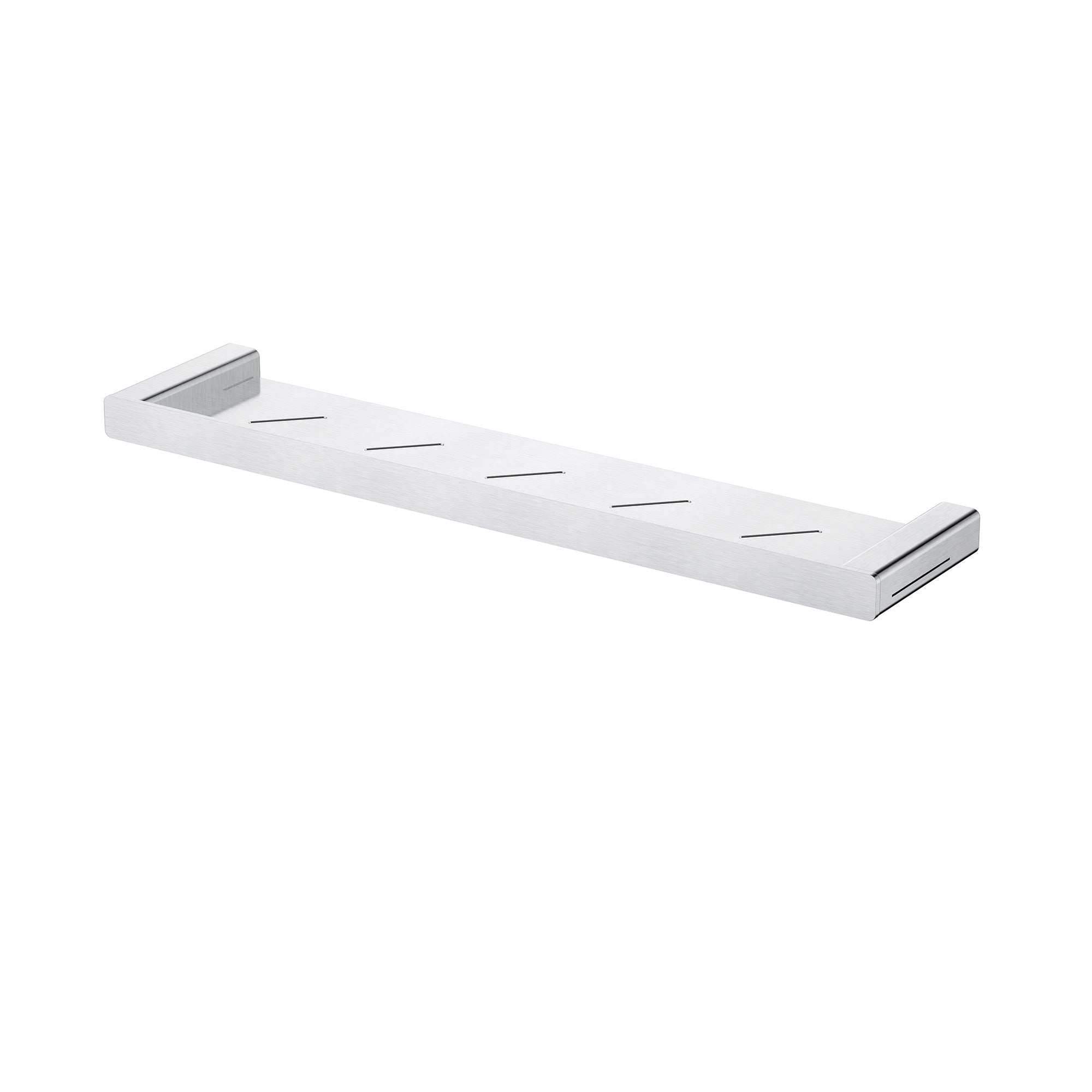 Modern National Nova Metal Shelf - Brushed Chrome — NVA90BC