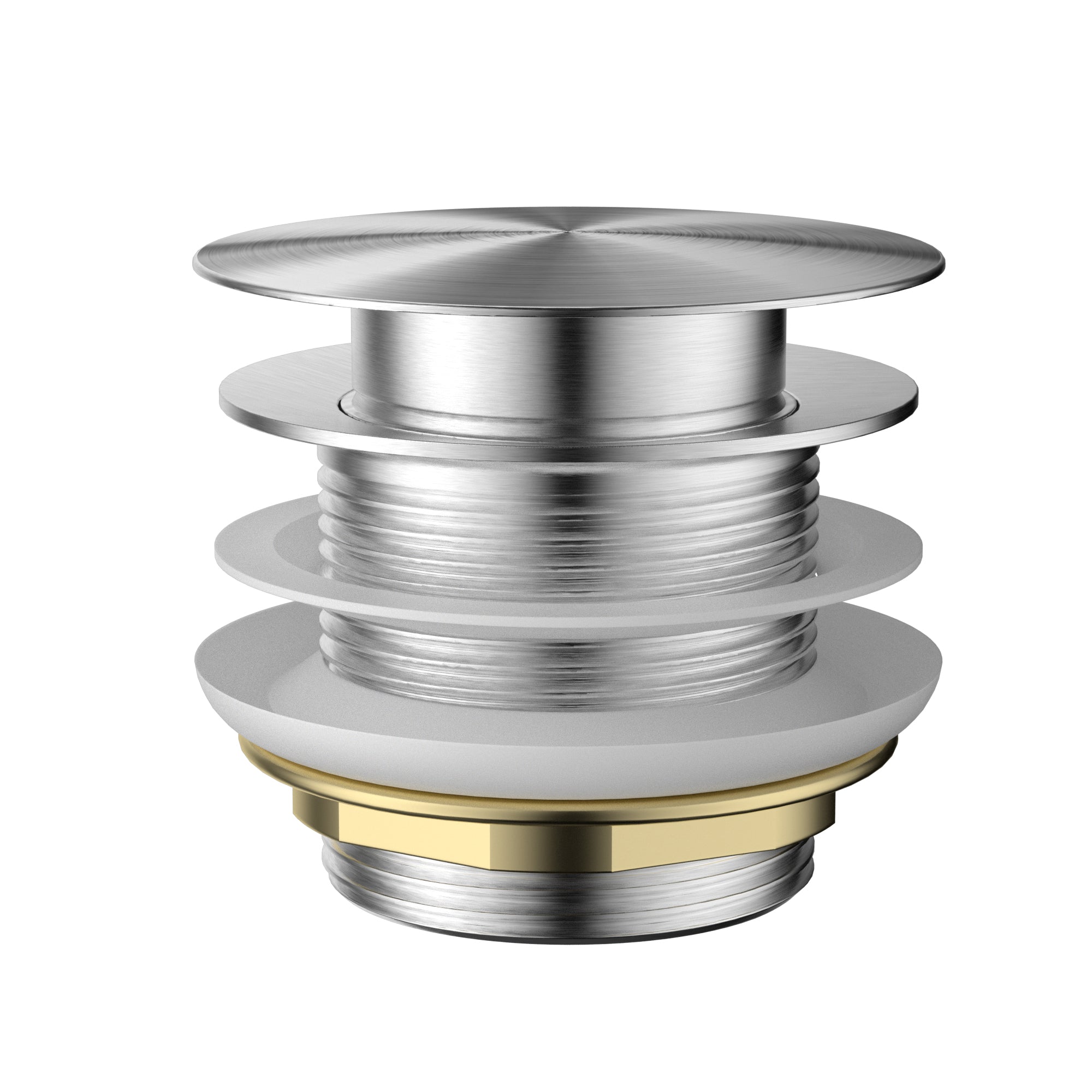 Modern National Pop-Up Waste 40mm For Bath - Brushed Chrome — P40BATHBC