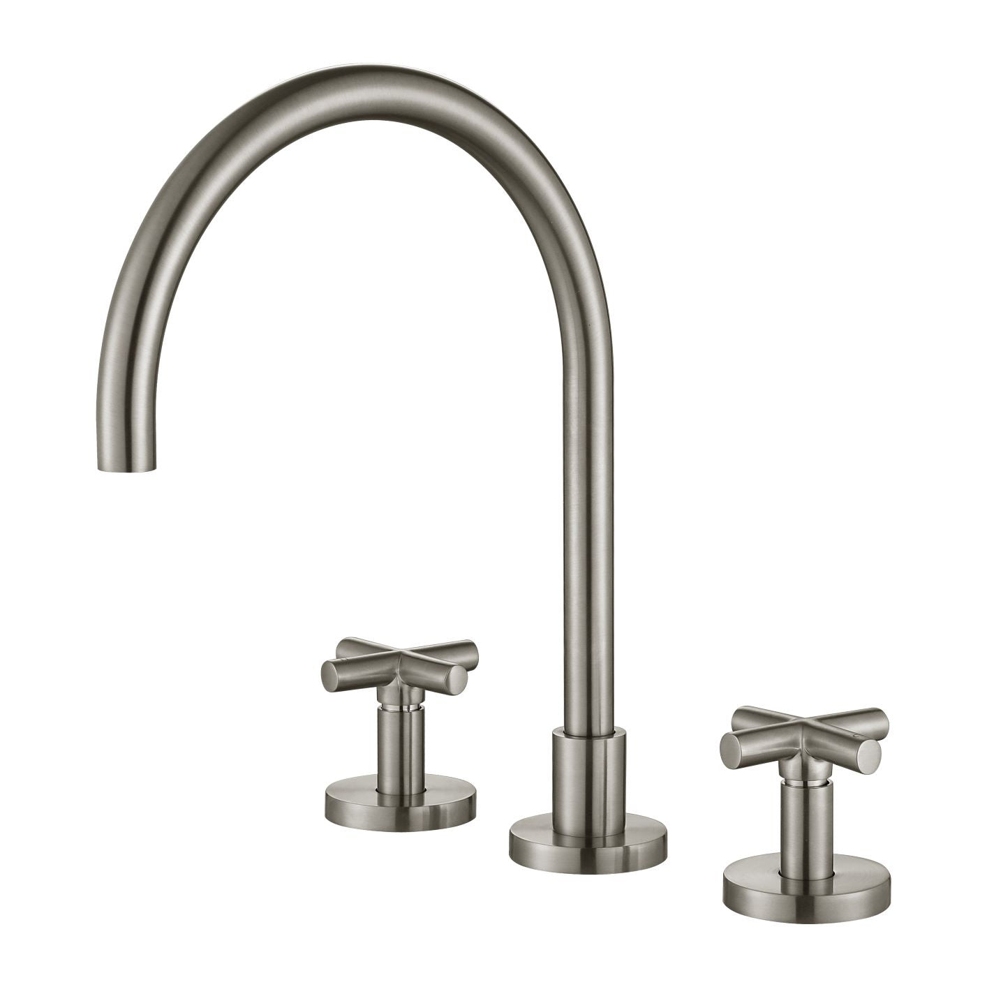 Modern National Ryker Kitchen Set 1/4 Turn - Warm Brushed Nickel — RYK004BN