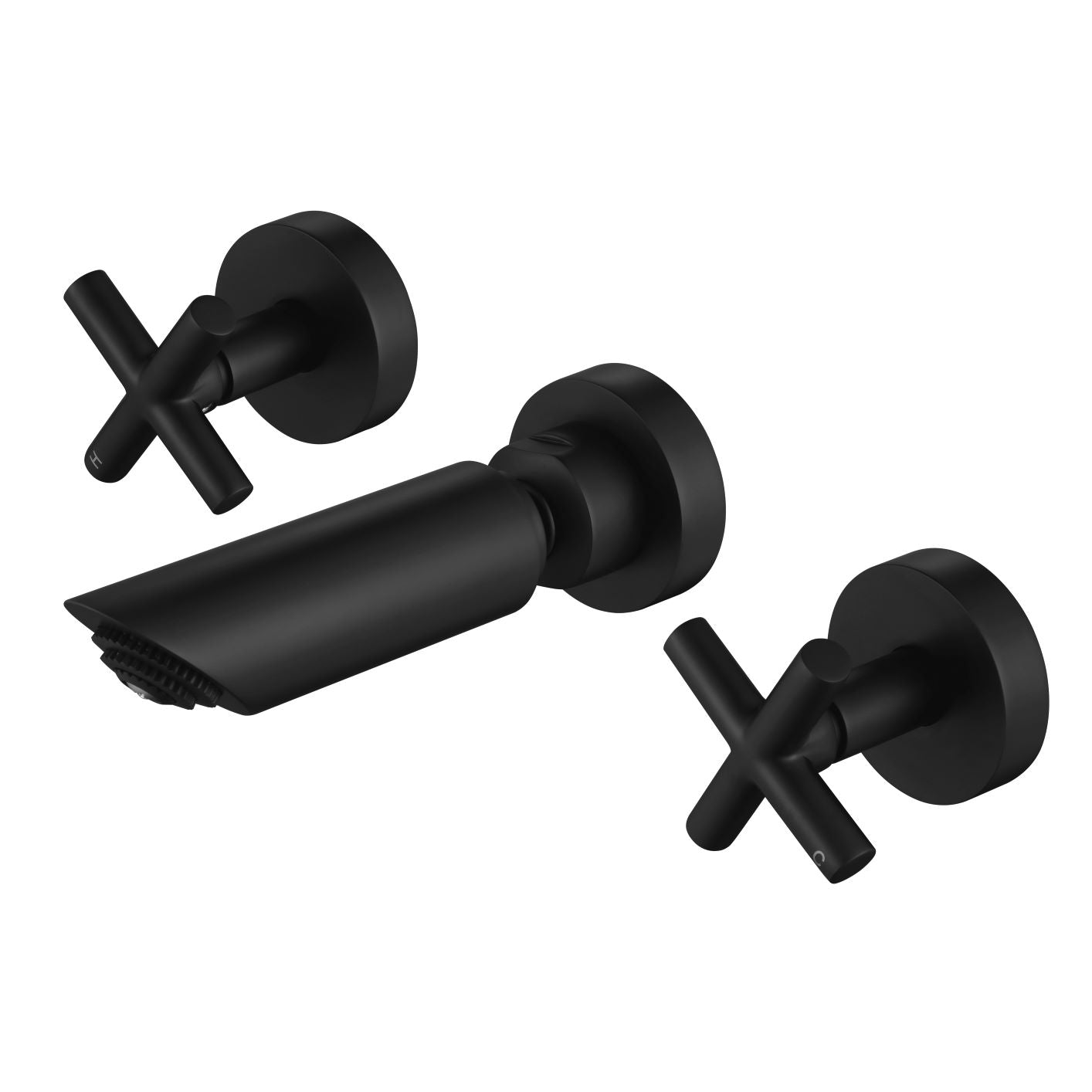 Modern National Ryker Shower Set 1/4 Turn - Matte Black — RYK008BK