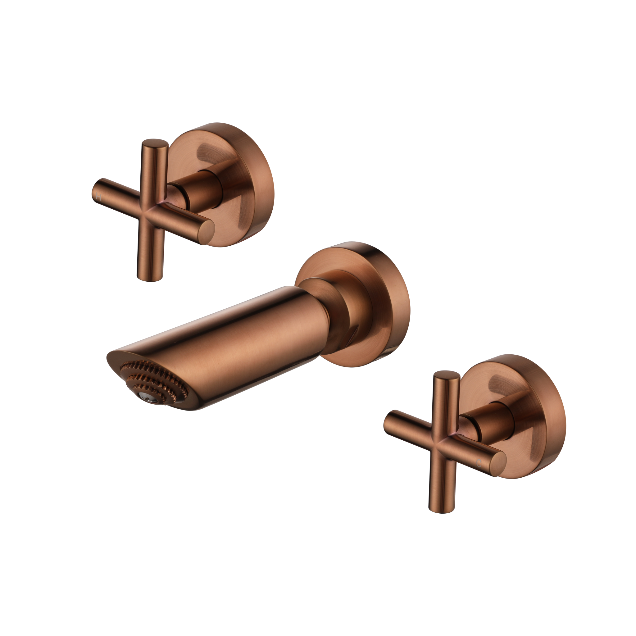 Modern National Ryker Shower Set 1/4 Turn - Champagne — RYK008CM