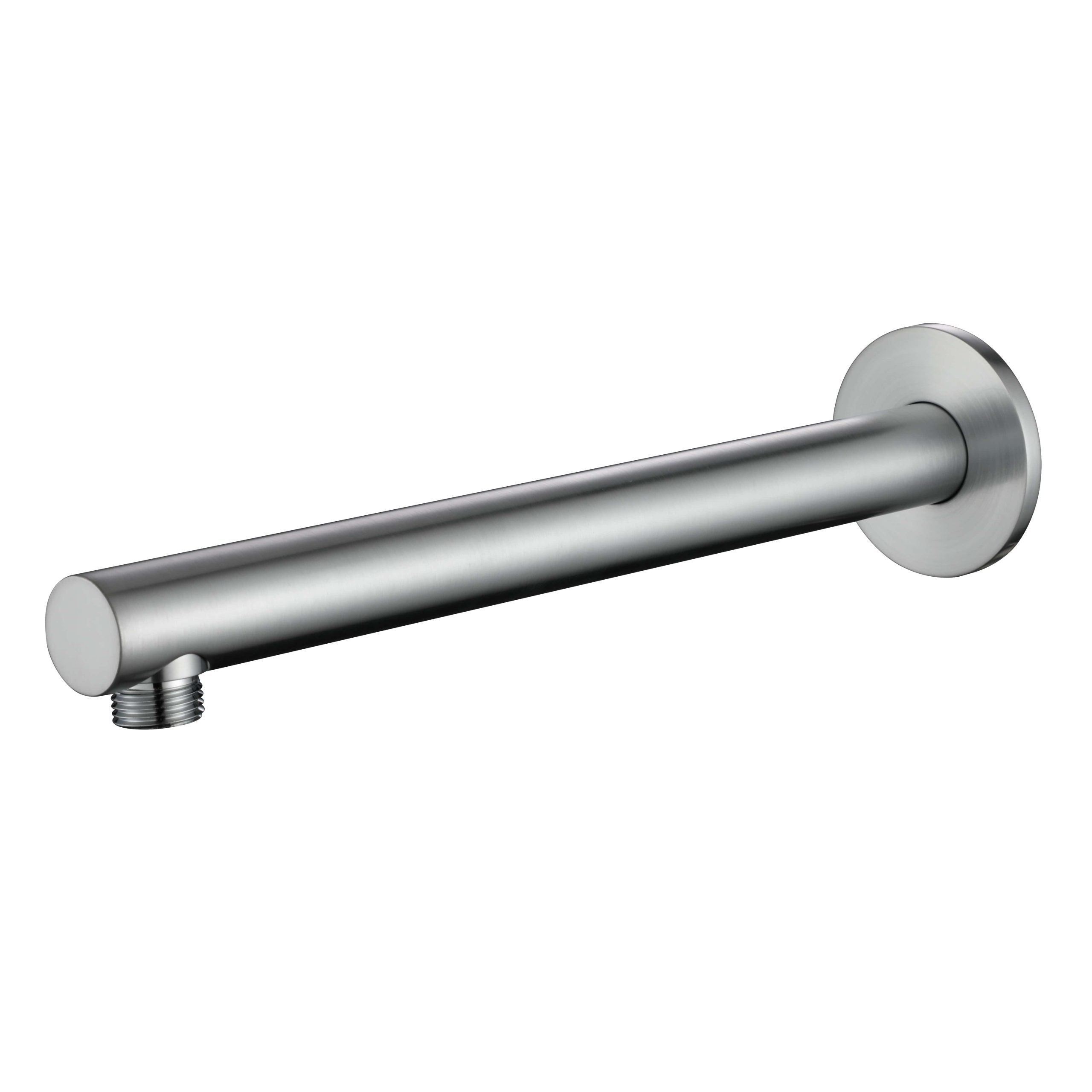 Modern National Round Shower Arm - Brushed Chrome — SAR016BC