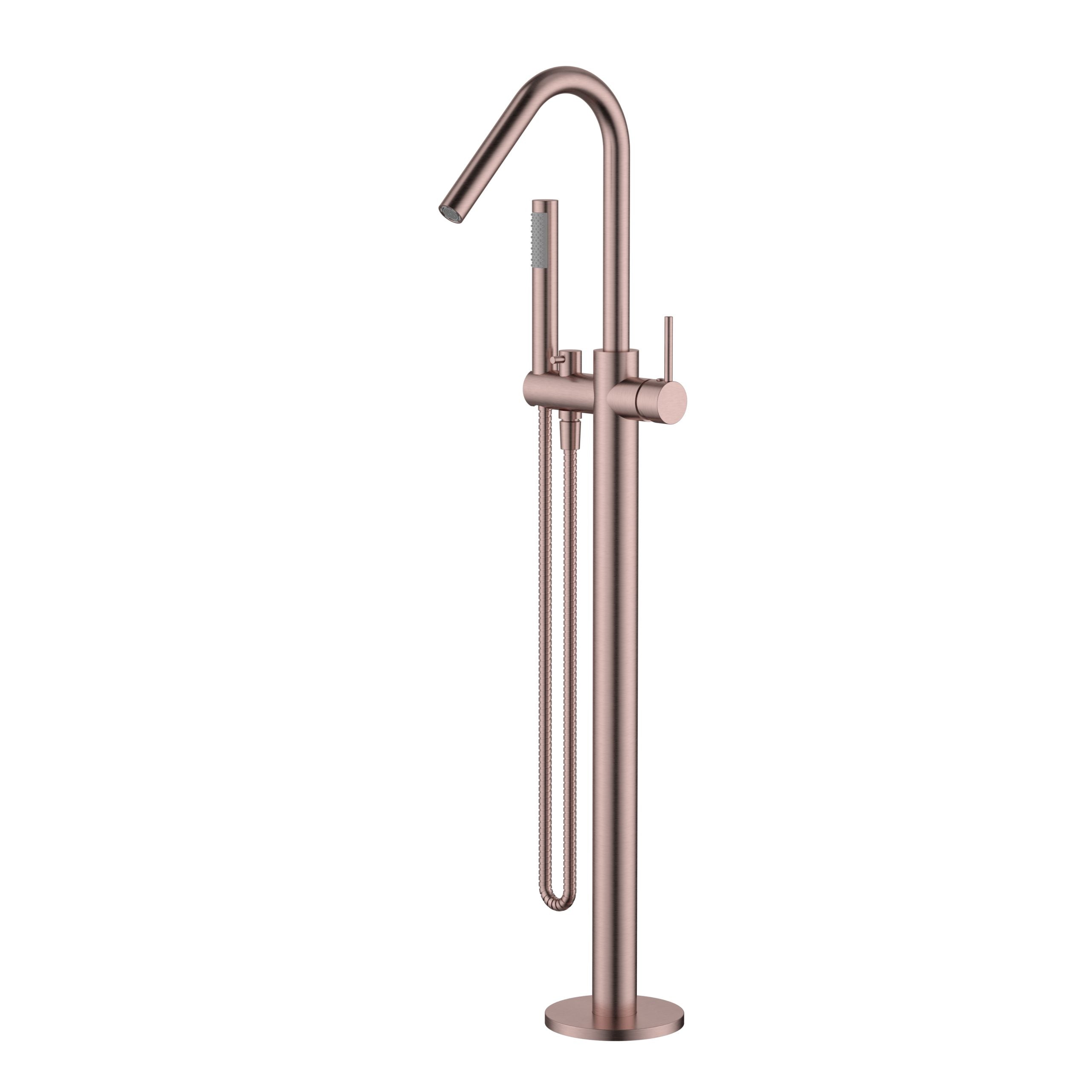 Modern National Star Freestanding Bath Mixer with Hand Shower - Dusk — STR012DS