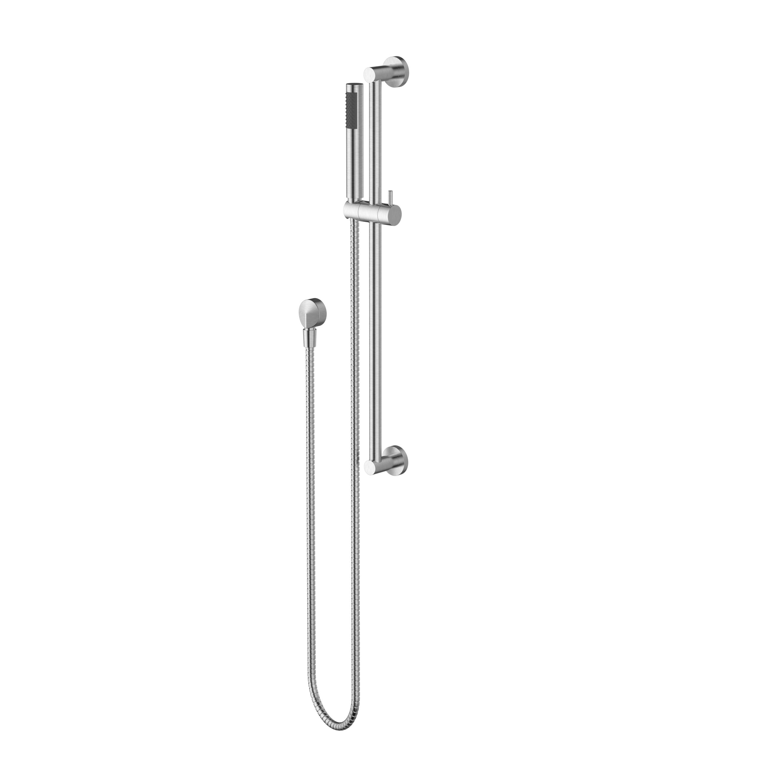 Modern National Star Shower On Rail - Brushed Chrome — STR014BC