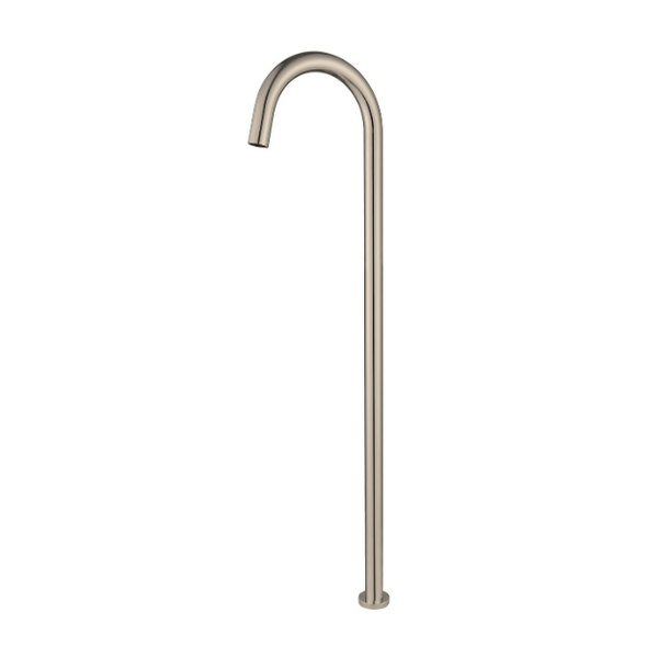 Modern National Star Freestanding Bath Spout - Warm Brushed Nickel