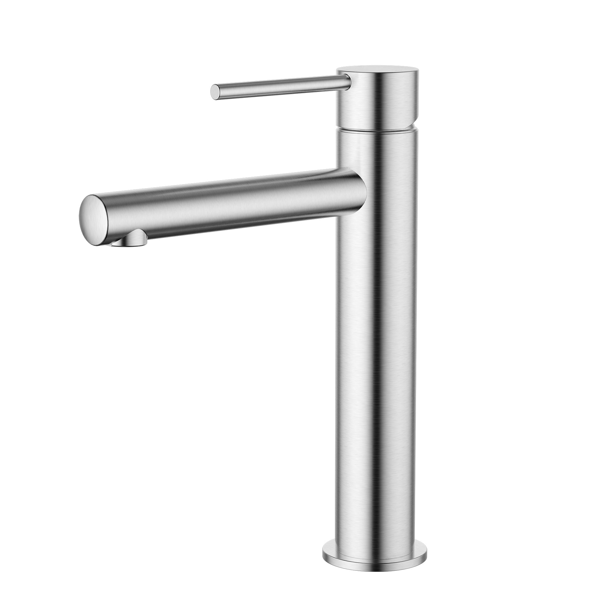 Modern National Star Mini Mid-Rise Basin Mixer - Brushed Chrome — STRM001.5BC
