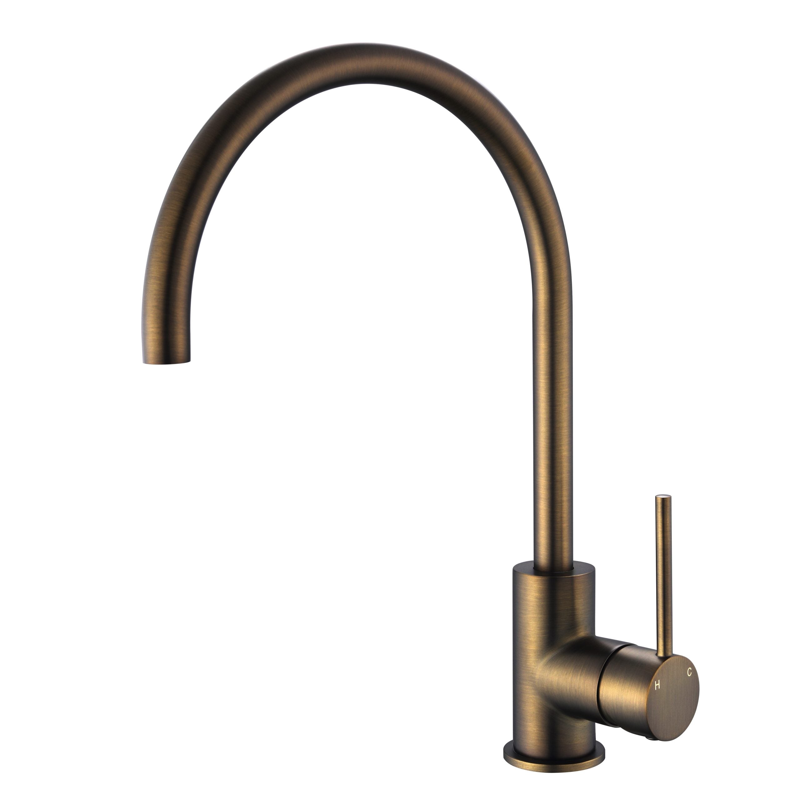 Modern National Star Mini Kitchen Mixer - Antique Brass — STRM004AB